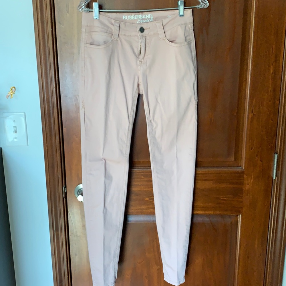 Rubber band stretch jeans